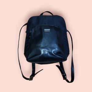 Vintage true leather mini backpack